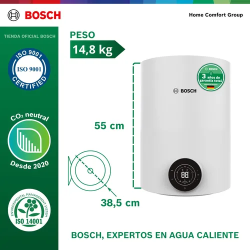 Calentador Eléctrico Acumulación 35l 220v Tronic 4000t Bosch
