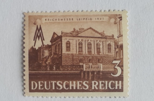 N°341. Imp Alemán. Feria De Primavera De Leipzig (sc) (Usado)