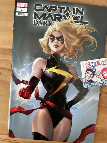 Comic - Captain Marvel: Dark Tempest #1 Leirix Sexy Variant