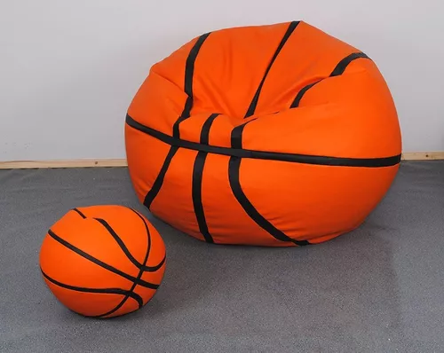 Puff Bola De Basquete - sensorial e ergonômico