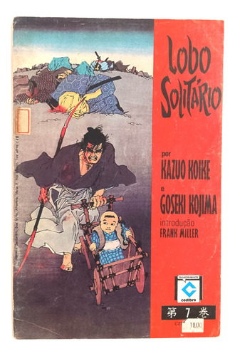 Lobo Solitário Nº 1 Ao 9, Série Completa, Cedibra-1988 (Usado)