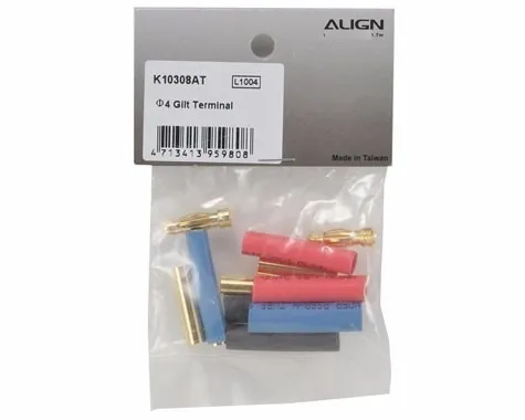 **align 4mm Gilt Terminal Set**