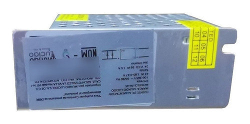 2 Pz Fuente De Poder Multivoltaje 24v 45w 1.5am Fa45p