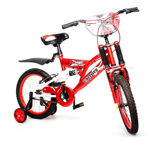 Bicicleta Infantil Bike Montana Vermelho Aro 16 - Unitoys