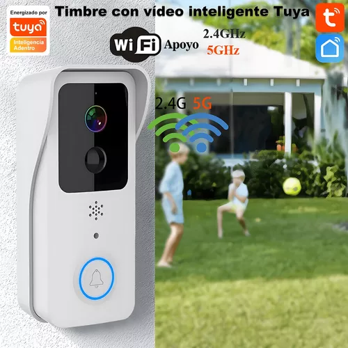 1 Cámara De Timbre Inalámbrico Con Timbre, 1 Juego De Cámara De Timbre De  Vídeo Con