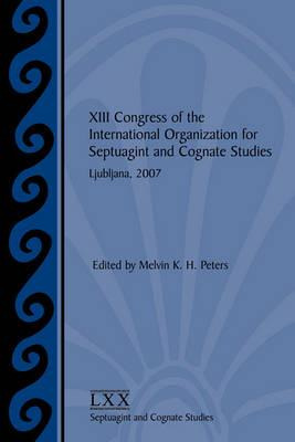 Libro Xiii Congress Of The International Organization For...