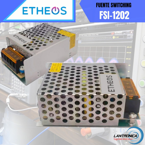Imagen 4 de 8 de Fuente Switching 12v 2a Regulada C/ Protección Led Cctv 24w