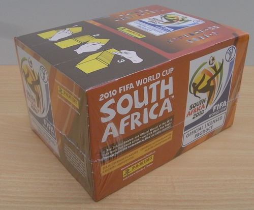 Caja Láminas Panini Mundial Sudáfrica 2010 Italiana Sobres