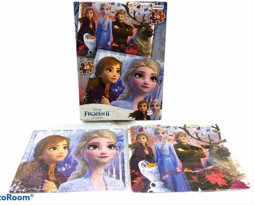 Imagen 2 de 9 de Puzzle Frozen 2 Rompecabezas Infantil Original 07845 Bigshop