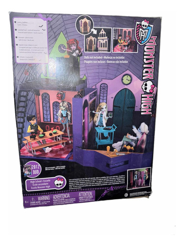 Escuela Monster High Mattel Original Y Nueva