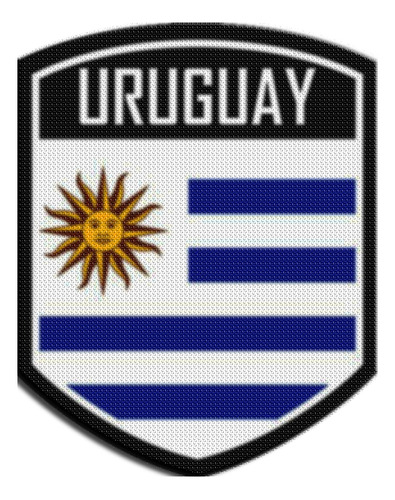 Parche Termoadhesivo Emblema Uruguay