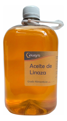 Aceite De Linaza Extra Virgen 1lt Recién Prensado En Frío