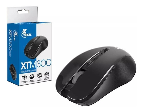 Mouse Inalambrico Xtech Xtm300 1200 Dpi