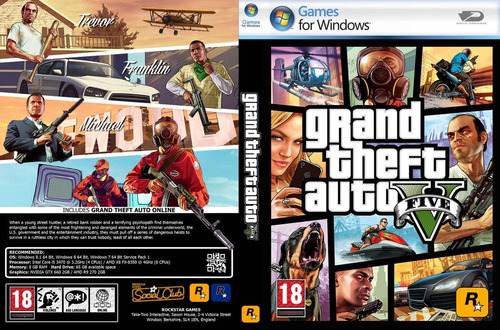 Gta V Ed. Estándar Digital - Pc Windows