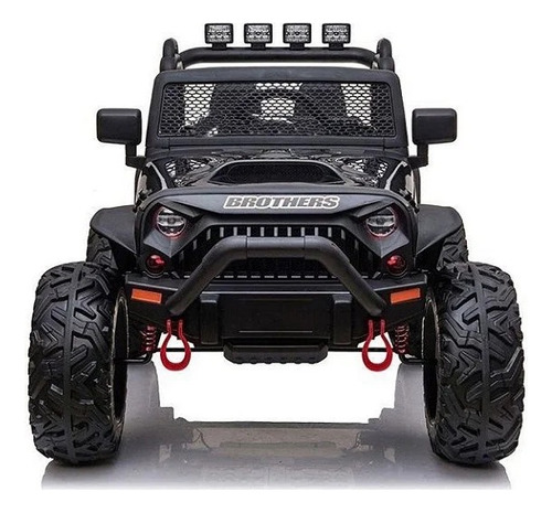 Jeep Brothers Premium Coche Carro Montable Llanta Goma Piel