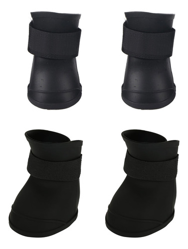 4 Piezas De Silicona Para Perros Y Mascotas Lindas Botas
