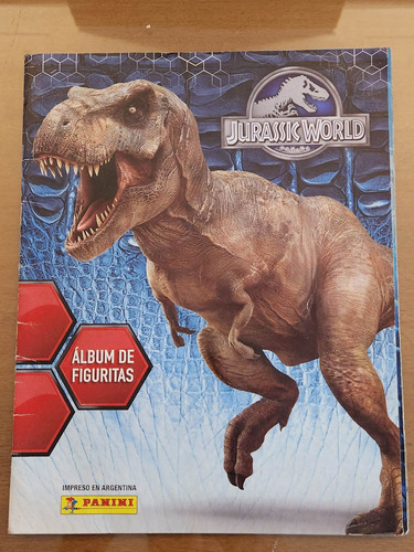 Álbum De Figuritas Jurassic World Dinosaurios Panini Con 67