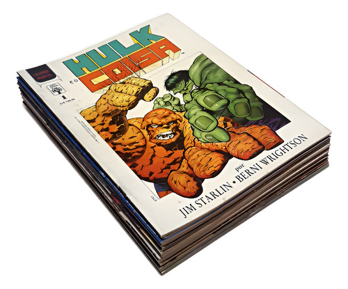 Graphic Marvel 1 A 17 Coleção Completa 1990 Ed. Abril (Usado)