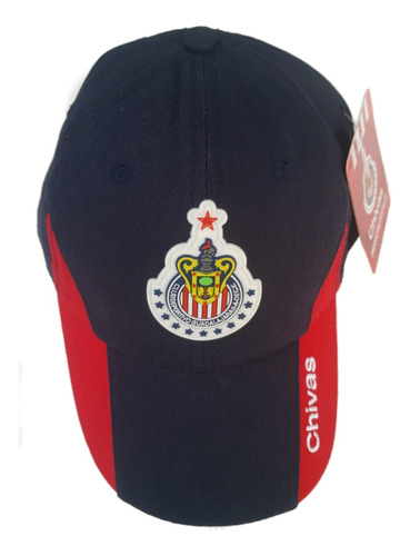 Gorra Club Guadalajara' Chivas Mod-81314 Azul  Envio Gratis