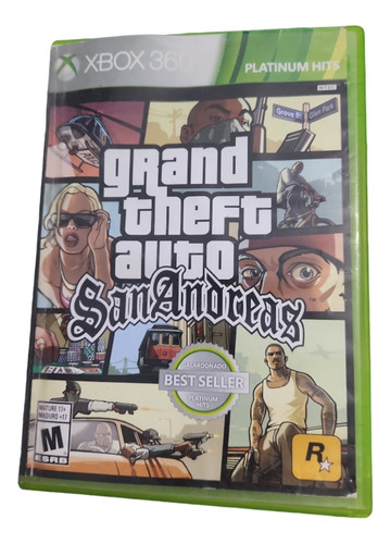 Grand Theft Auto San Andreas Xbox 360 Fisico