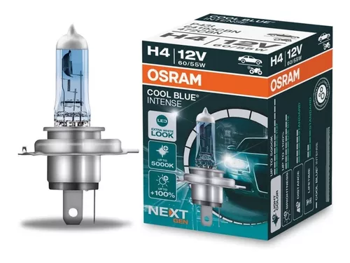 Lampara H4 Osram Cool Blue Intense 12v 55/60w +20% - Nolin