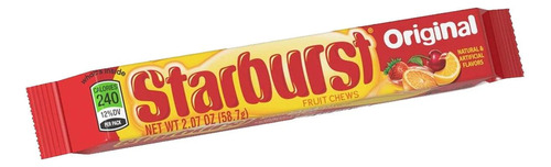 Caramelos Masticables Starbust Paq X 58,7grs Origen: Ee Uu