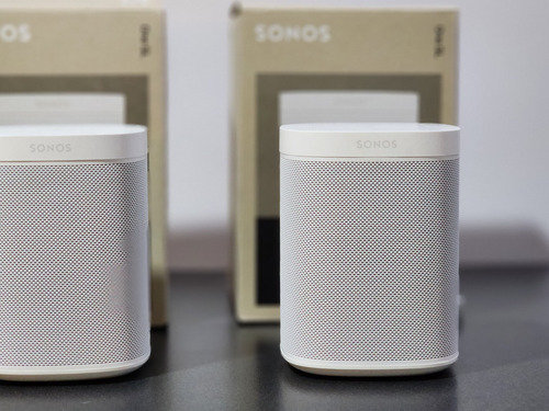 Sonos One Sl, 2 Bosinas Wifi, Blancas, 2nd Gen