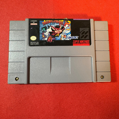 Aero The Acrobat 2 Super Nintendo Snes Original