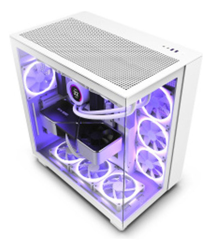 Gabinete Nzxt H9 Flow, Midi-tower, Atx/micro-atx/mini-itx