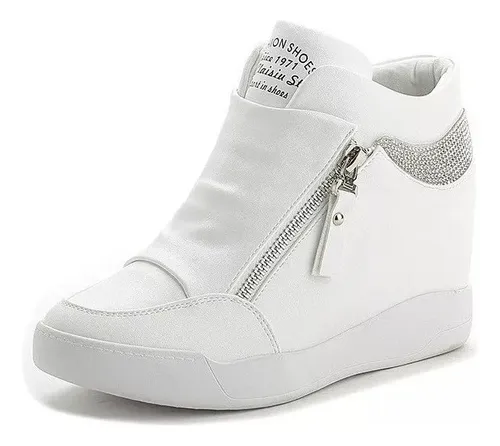 Tenis de online mujer con tacon