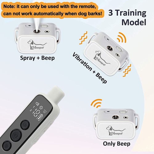 Imagen 2 de 4 de Control Remoto P/ Perro Anti Ladrido Sin Descarga Eléctrica