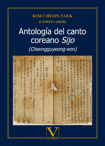 Libro Antologia Del Canto Coreano Sijo Cheonggu - 