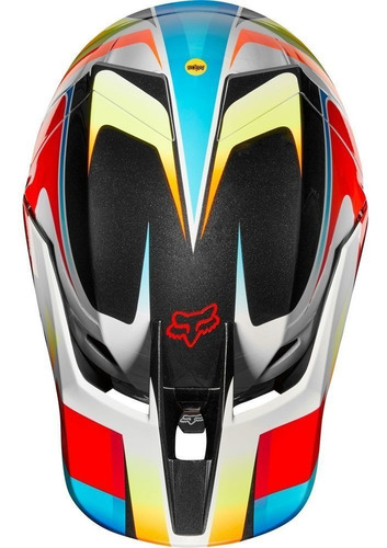 Imagen 2 de 2 de Casco Motocross Fox - V3 Motif #21767-080