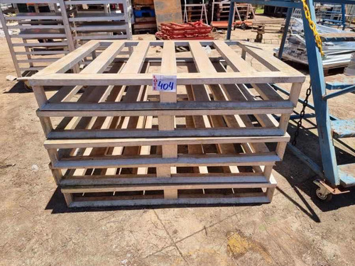 Pallet De Aluminio Sanitario 1.2x1mt X Unidad Envíos Al País