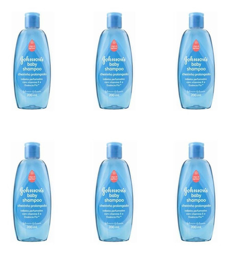 Johnsons Baby Cheirinho Prolongado Shampoo 200ml (kit C/06)