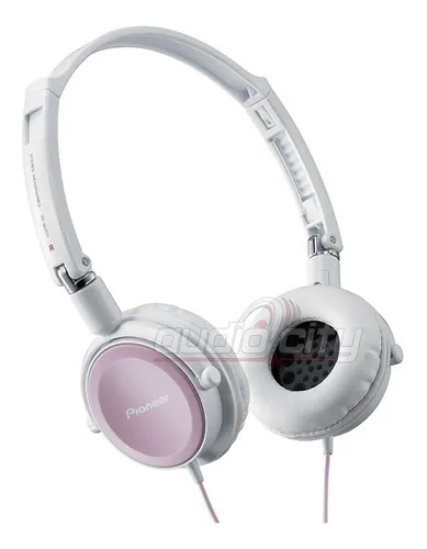 Audífonos Dinámicos Cerrados Pioneer Se-mj511-hp Blanco-rosa