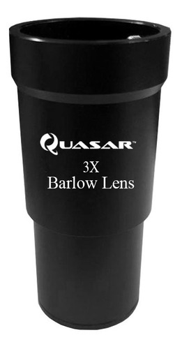 Súper Barlow 3x Cristal Acromático Para Telescopios
