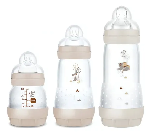 Kit Com 3 Mamadeiras Easy Start