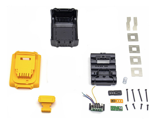 Circuito De Carga Pcb Con Carcasa De Plástico De Batería De