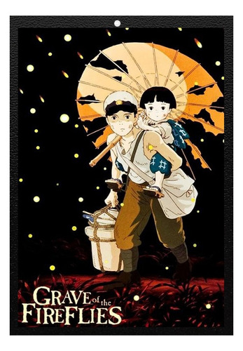 Cuadro Studio Ghibli - La Tumba De Las Luciérnagas