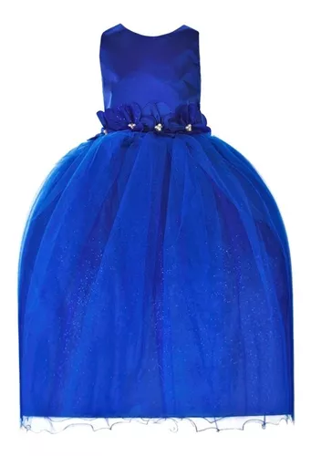 Vestidos De Fiesta Para Nina Azul Rey | MercadoLibre