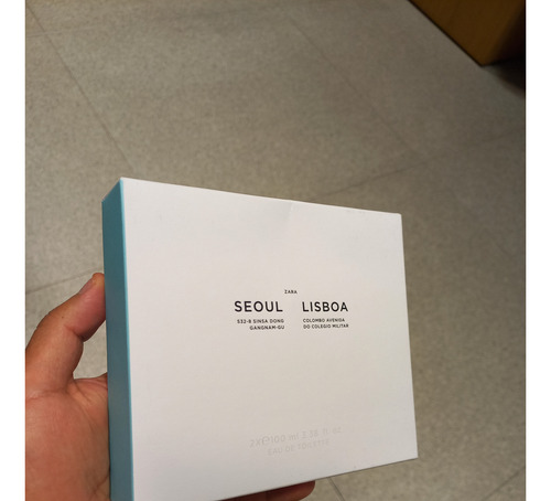 Perfumes Zara Man Seoul Lisboa 100ml Invictus Acqua Di Gio