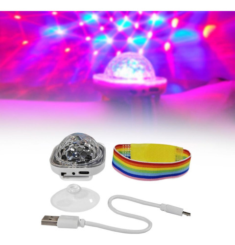 Mini Luz De Disco De Pulsera Disco Led Con Pulsera Portátil