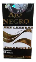 Comprar Ajo Negro 60 Cápsulas Natural Ce Hipertensión Circulación