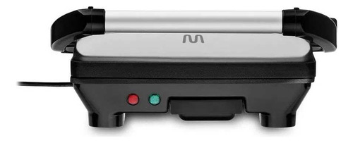 Grill Panini 180º Multilaser Antiaderente 1500w Ce123 -