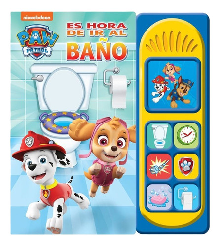 7 Botones - Paw Patrol Es Hora De Ir Al Baño-2 -eurosurbooks