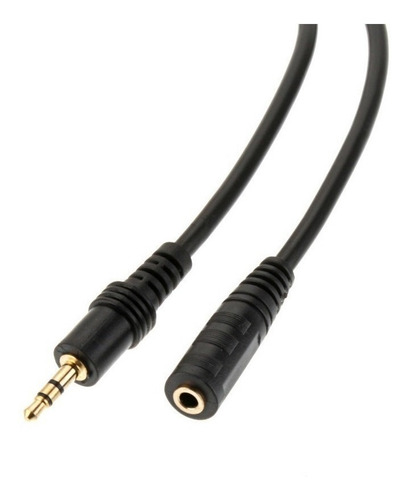 Imagen 1 de 1 de Cable Extensión  Mini Plug 3.5 M/h 3 Mts Castelar