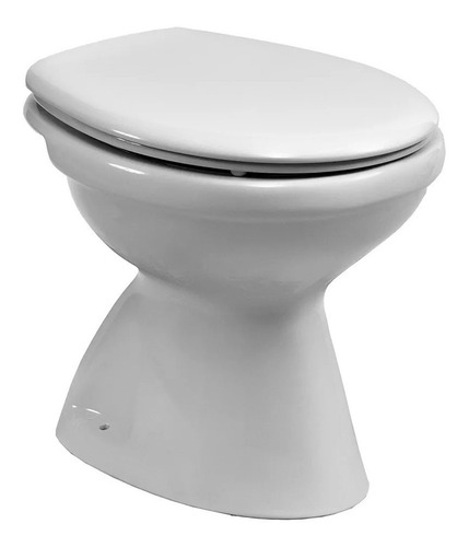 Imagen 4 de 6 de Combo Roca Capea Italiana Inodoro Corto + Bidet + Tapa Mader