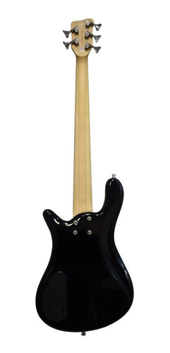 Imagen 2 de 9 de Bajo Electrico Warwick Streamer Std 5 Black Hp Chrome
