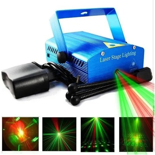 Imagen 4 de 4 de Combo Tira Led Rgb 5050+laser Lluvia Multipunto Audioritmico
